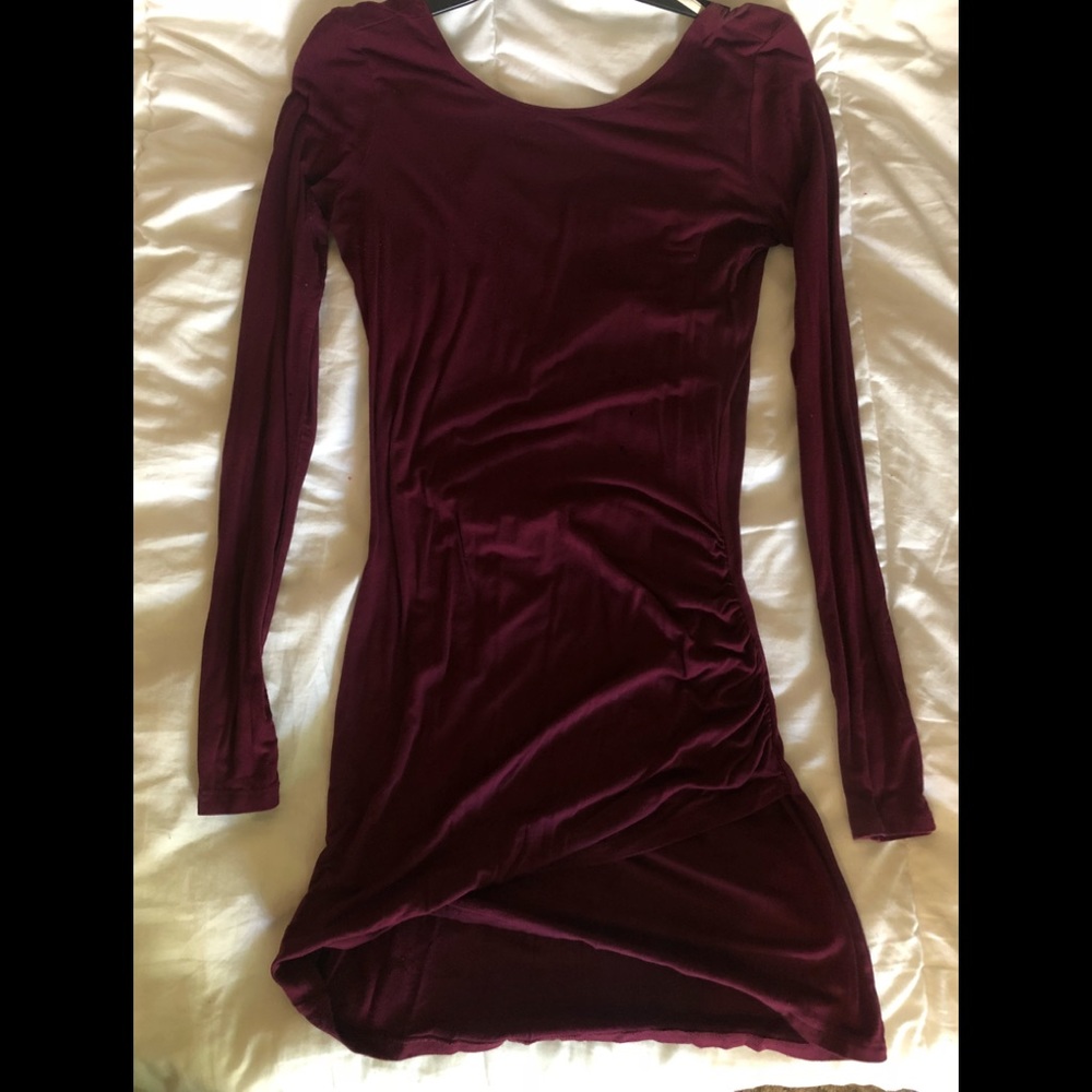 Maroon Dress